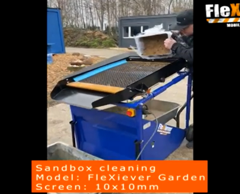 FleXiever Garden screening sandbox